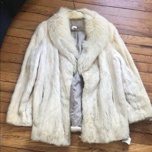 Fur coat- vintage M/L